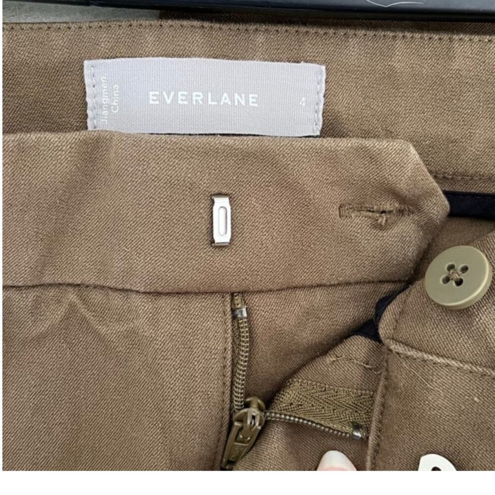 EVERLANE | Women’s Pants Army Green Skinny Ankle-Bit of Stretch | Size 4